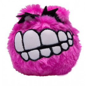 Rogz Пухкава играчка Fluffy grinz в розов цвят S размер (55 мм)